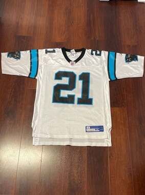 Vintage Reebok Carolina Panthers Ken Lucas #21 NFL Jersey Men's Size Medium